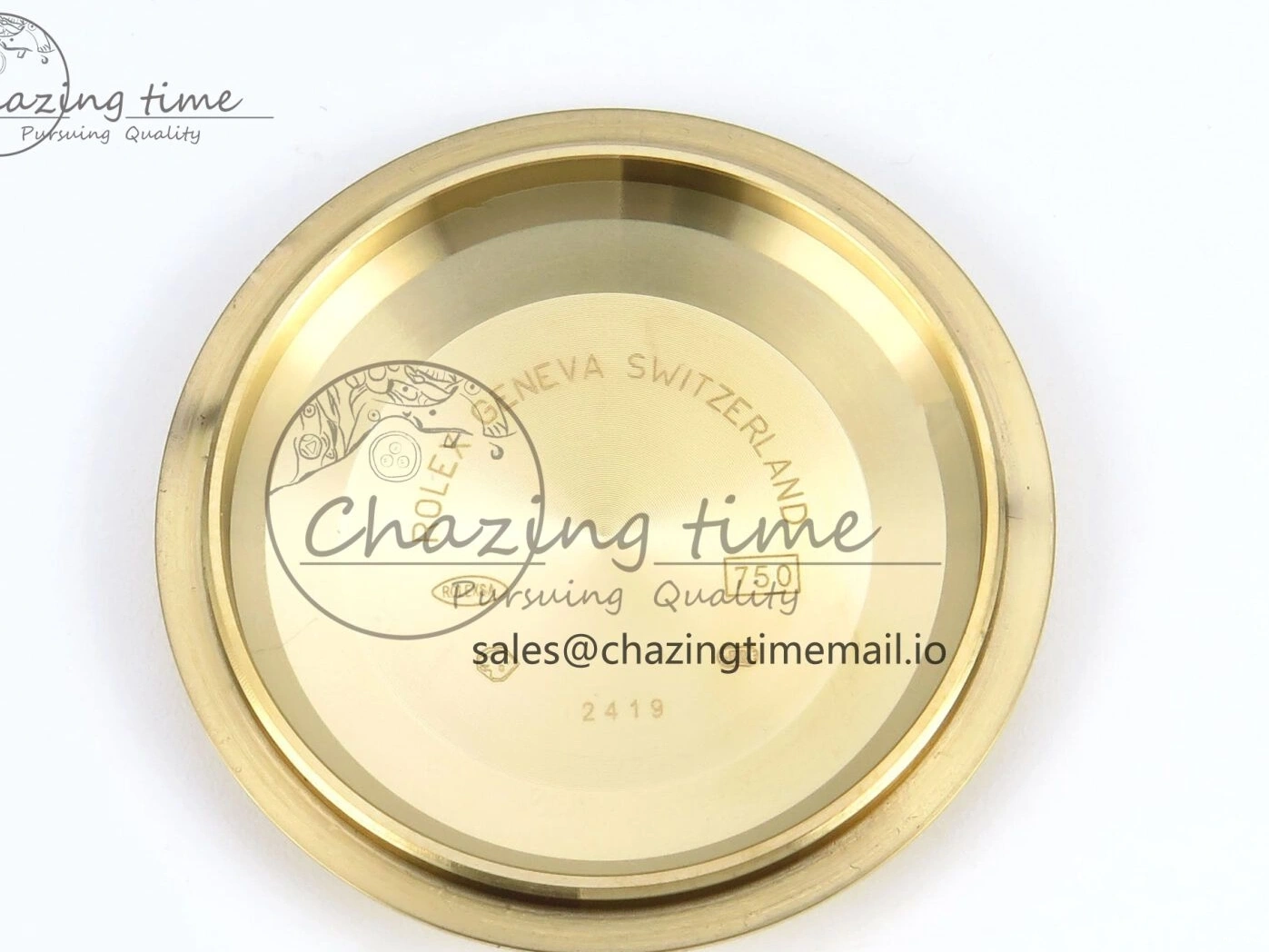 MiroTime 0129 Contemporary Day Date 128238 36mm YG KF 1:1 Best Edition YG Crystal Dial On President Bracelet A2836 (Gain Weight) 646